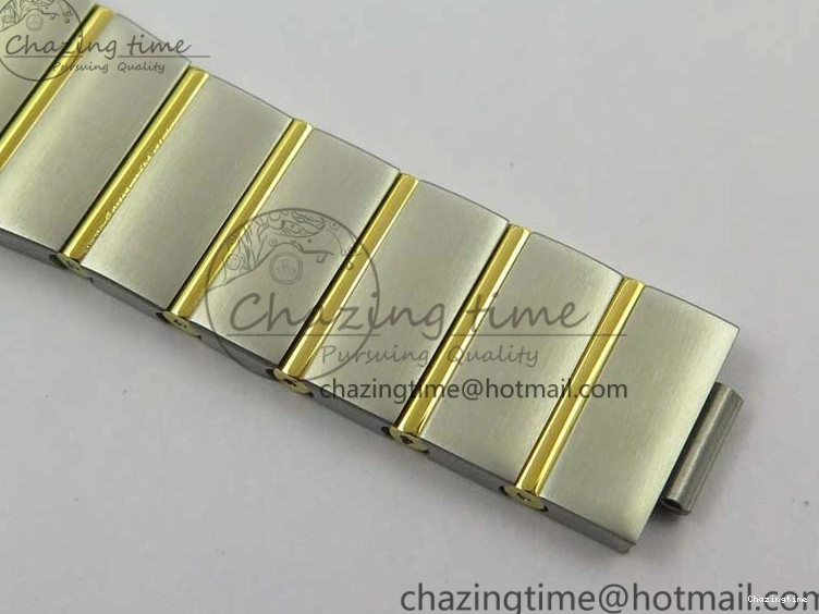 0312 Stylish Constellation 38mm SS RG VSF 1:1 Best Edition WhiteTextured Dial on SS RG Bracelet A8500 Super Clone 7921